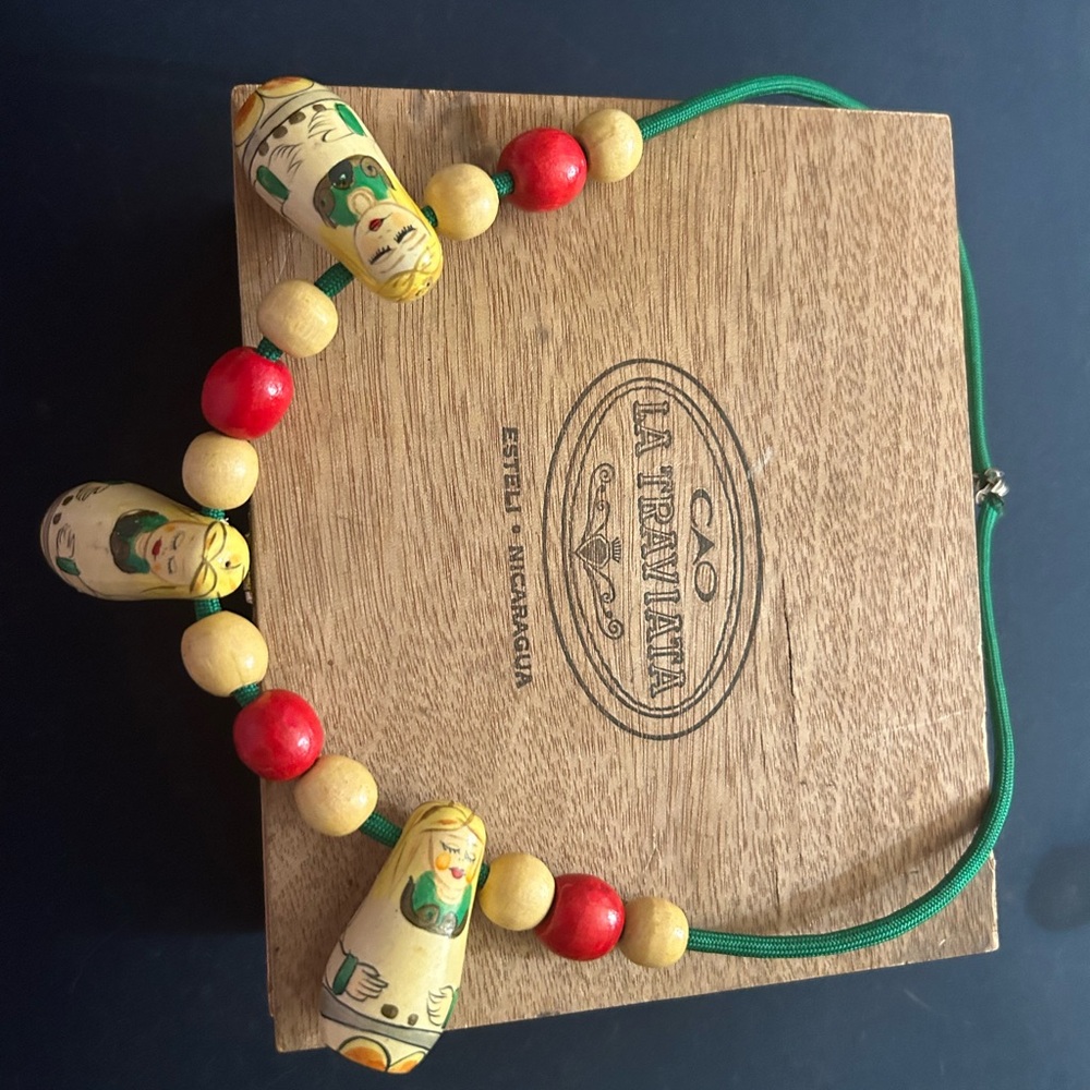 Russian Nesting Doll Necklace